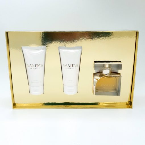 Versace Vanitas Gift Set 50ml Eau de Parfum + 50ml Body Lotion + 50ml Shower Gel