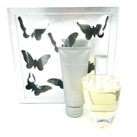 Lalique Fleur de Cristal Gift Set 100ml Eau de Parfum + 100ml Perfumed Body Lotion