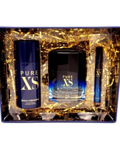 Paco Rabane Pure XS for Him Gift Set 100ml Eau de Toilette + 150ml Deodorant + 10ml Travel Spray