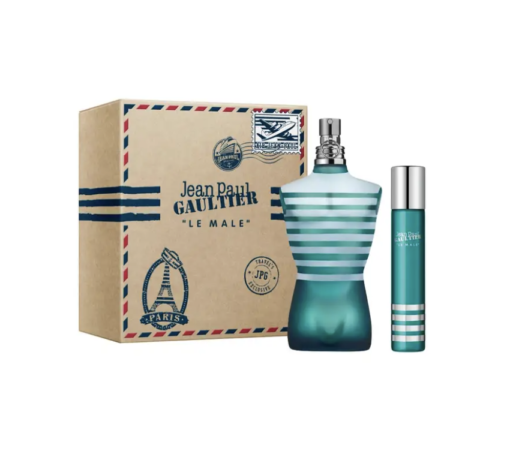 Jean Paul Gaultier Le Male Gift Set 125ml Eau de Toilette + 20ml Eau de Toilette Travel Spray