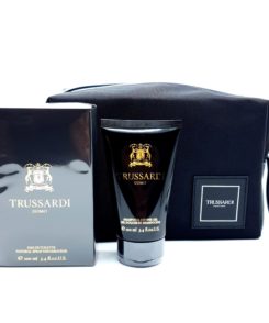 Trussardi Uomo Giftset 100ml Eau de Toilette + 100ml Shampoo & Shower Gel + Toilettas