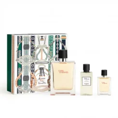 Hermès Terre D'Hermès Gift Set 100ml Eau de Toilette + 40ml After Shave Lotion + 12,5ml Eau de Toilette