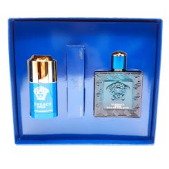 Versace Eros Gift Set 100ml Eau de Toilette + 10ml Eau de Toilette + 75ml Deodorant Stick