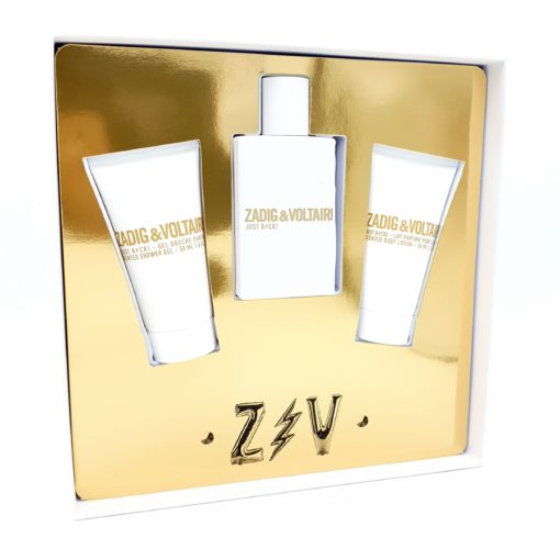 Zadig & Voltaire Just Rock! Gift Set 50ml Eau de Parfum + 50ml Shower Gel + 50ml Body Lotion