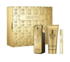 Paco Rabanne 1 Million Gift Set 100ml Eau de Toilette + 100ml Shower Gel + 10ml Travel Spray