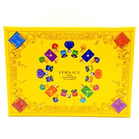 Versace Eros pour Femme Gift Set 100ml + 5ml Eau de Parfum + 100ml Body Lotion + 100ml Bath & Shower Gel