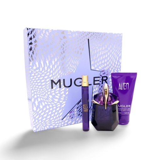Mugler Alien Gift Set 30ml Eau de Parfum + 10ml Purse Spray + 50ml Perfuming Body Lotion