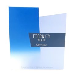 Calvin Klein Eternity for Men Aqua Travel Edition 100ml Eau De Toilette + 100ml After Shave Balm Alcohol Free