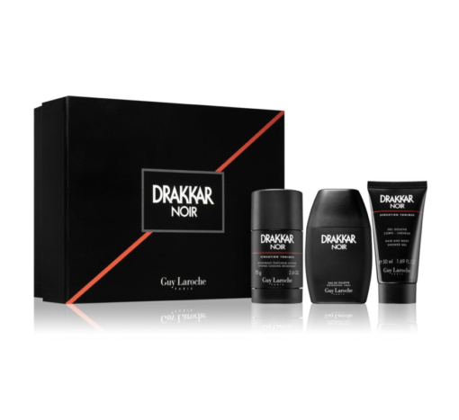 Guy Laroche Drakkar Noir Gift Set 100ml Eau de Toilette + 50ml Shower Gel + 75g Deodorant