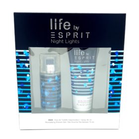 Esprit Life by Esprit Night Lights Man Gift Set 30ml Eau De Toilette + 75ml Shower Gel