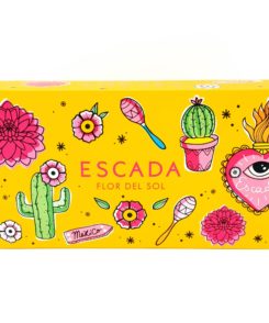 Escada Flor Del Sol Gift Set 30ml Eau De Toilette + Clutch Bag