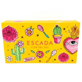 Escada Flor Del Sol Gift Set 30ml Eau De Toilette + Clutch Bag