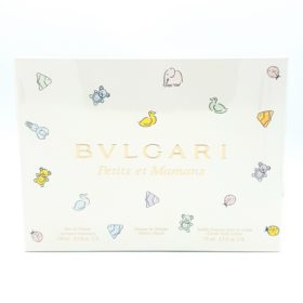 Bvlgari Petits et Mamans Gift Set 100ml Eau de Toilette + 75ml Gentle Body Lotion + Toilet Tas