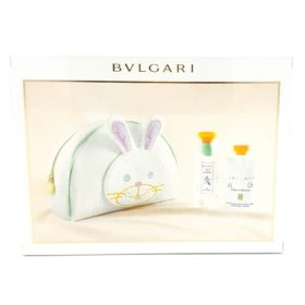 Bvlgari Petits et Mamans Gift Set 100ml Eau de Toilette + 75ml Gentle Body Lotion + Toilet Tas