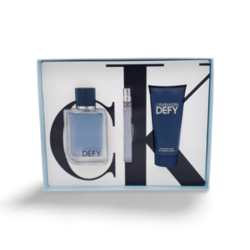 Calvin Klein Defy Gift Set 100ml + 10ml Eau de Toilette + 100ml Hair & Body Wash