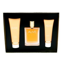 Hugo Boss Alive Gift Set 80ml Eau de Parfum + 75ml Perfumed Hand & Body Lotion + 50ml Perfumed Bath & Shower Gel