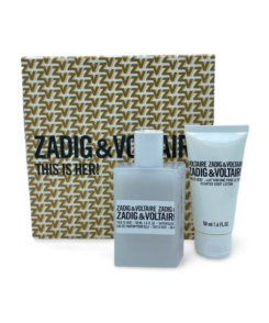 Zadig & Voltaire This Is Her! Gift Set 50ml Eau de Parfum + 50ml Scented Body Lotion