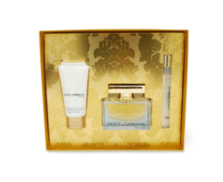 Dolce & Gabbana The One Gift Set 75ml Eau de Parfum + 50ml Body Lotion + 10ml Eau de Parfum