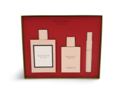 Gucci Bloom Gift Set 100ml Eau de Parfum + 100ml Body Lotion + 7.4ml Eau de Parfum