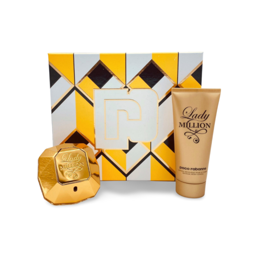 Paco Rabanne Lady Million Gift Set 80ml Eau de Parfum + 100ml Body Lotion