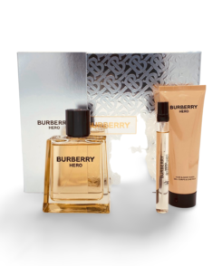 Burberry Hero Gift Set 100ml + 10ml Eau de Toilette + 75ml Hair & Body Wash