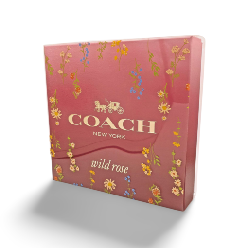 Coach Wild Rose Gift Set 90ml + 7,5ml Eau de Parfum + 100ml Perfumed Body Lotion