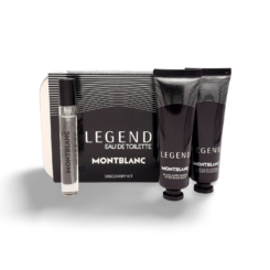 Mont Blanc Legend Travel Kit 7,5 ml Eau de Toilette + 30ml After Shave Balm + 30ml Shower Gel