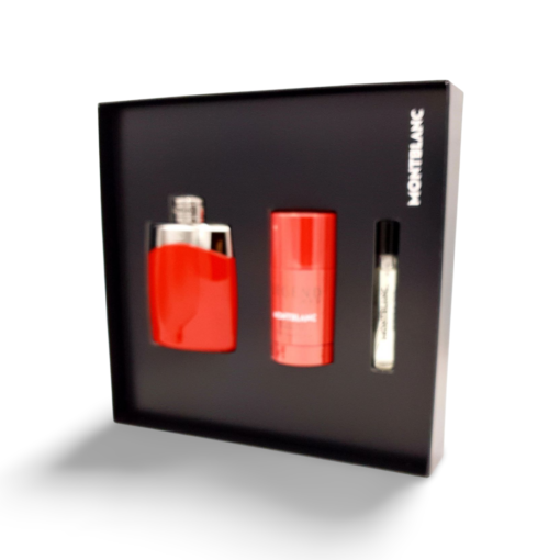 Montblanc Legend Red For Men Gift Set 100ml + 7,5ml Eau de Parfum + Deodorant Stick - Afbeelding 2