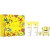 Versace Yellow Diamond Gift Set 90ml + 5ml Eau de Toilette + 100ml Shower gel + 100ml Perfumed Body Lotion