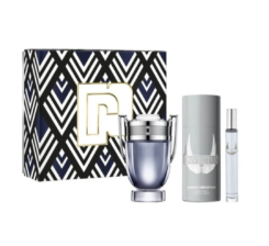 Paco Rabanne Invictus Gift Set 100ml + 10ml Eau de Toilette + 150ml Deodorant Spray