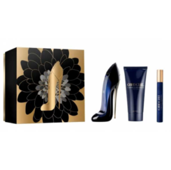 Carolina Herrera Good Girl Gift Set 80ml + 10ml Eau de Parfum + 100ml Body Lotion (goud)