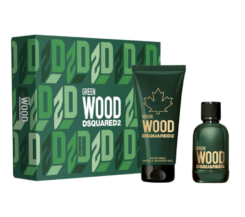 Dsquared2 Green Wood Gift Set 100ml Eau de Toilette + 150ml Bath & Shower Gel