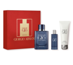 Giorgio Armani Acqua di Giò Profondo Gift Set 75ml + 15ml Eau de Parfum + 75ml Body Shampoo