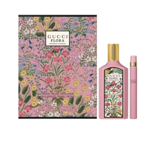 Gucci Flora Gorgeous Gardenia Gift Set 100ml + 10ml Eau de Parfum