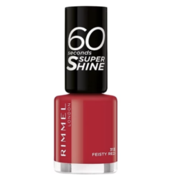 Rimmel 60 Seconds Super Shine 313 Feisty Red