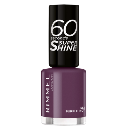 Rimmel 60 Seconds Super Shine 562 Purple Riot