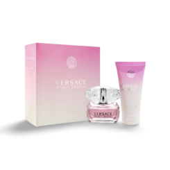 Versace Bright Crystal Gift Set 50ml Eau de Toilette + 100ml Perfumed Bodylotion