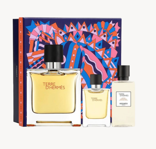Hermès Terre D'Hermès Gift Set 75 + 12,5ml Pure Perfume + 40ml After Shave Lotion