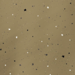 Cadeau verpakking feestdagen (goud met sterren)