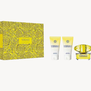 Versace Yellow Diamond Gift Set 50 ml Eau de Toilette + 50 ml Body Lotion + 50 ml Shower Gel
