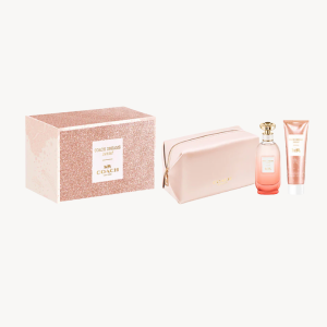 Coach Dreams Sunset Gift Set 90 ml Eau de Parfum + 100 ml Body Lotion + Toilet Tas