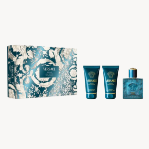 Versace Eros Gift Set 50 ml Eau de Toilette + 50 ml Shower Gel + 50 ml After Shave Balm
