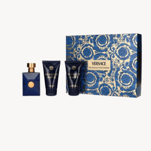 Versace Dylan Blue pour Homme Gift Set 50 ml Eau de Toilette + 50 ml Shower Gel + 50 ml After Shave Balm